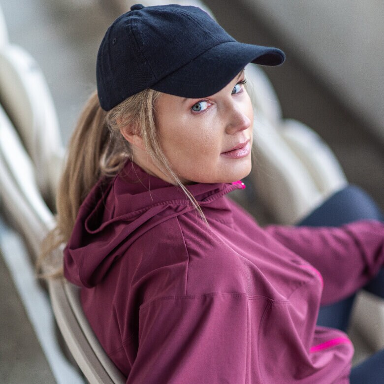 My jacket - aubergine