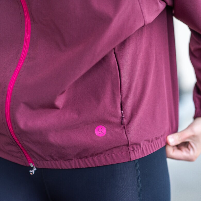 My jacket - aubergine