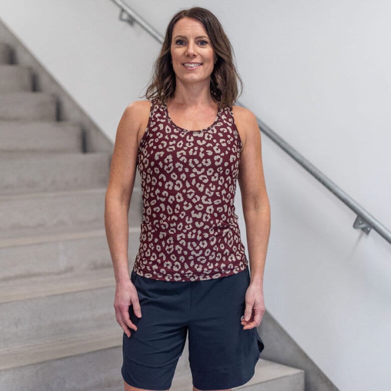 Frida singlet - leia winered
