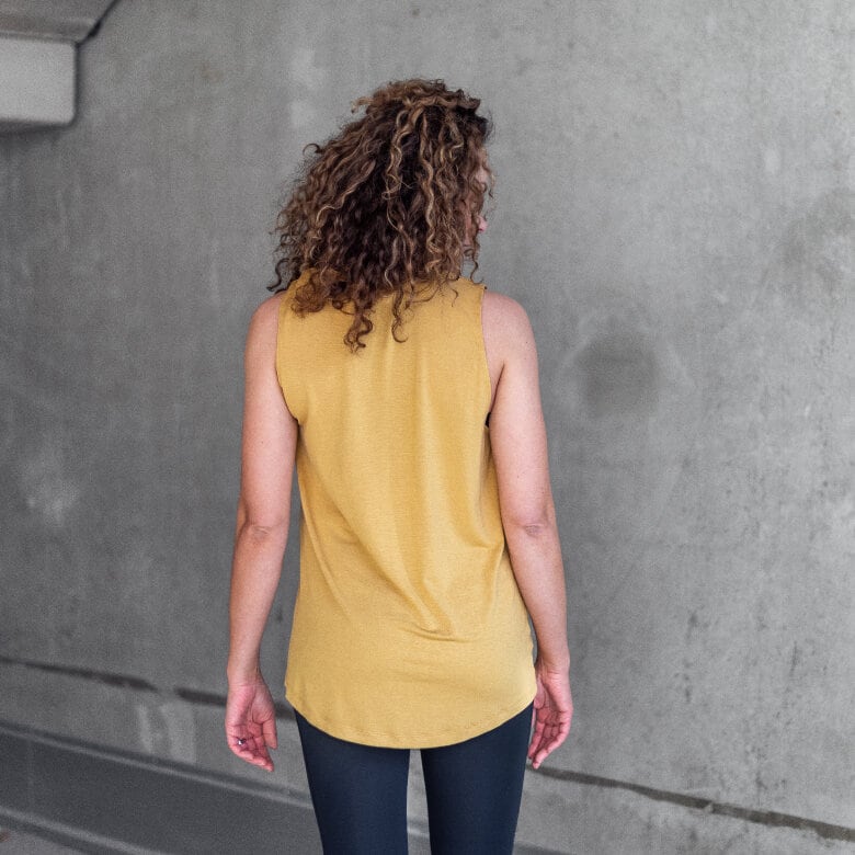 Jenny singlet - golden yellow