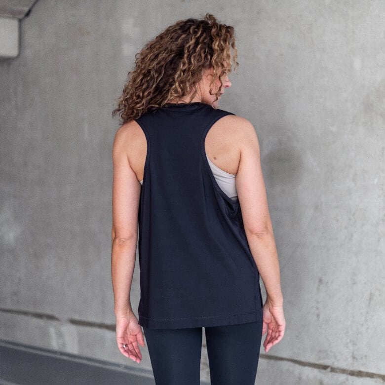 Marie tank - black