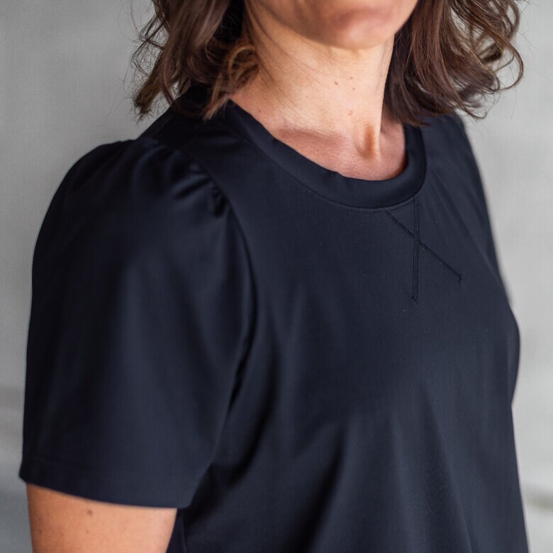 Ellen top - black