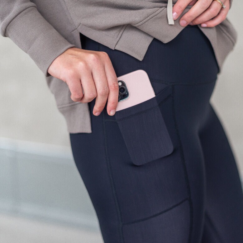 Kajsa tights 7/8 - black