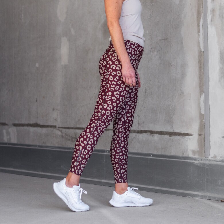 Kat tights 7/8 - leia winered