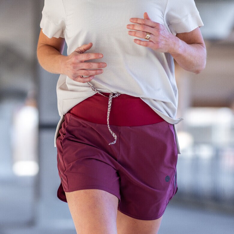 Taylor shorts - aubergine